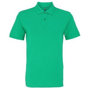 Asquith & Fox Mens Plain Polo Shirt / Kelly